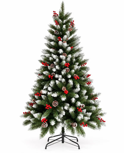 ARBOL DE NAVIDAD C/CEREZOS 150CM GM611-7B-2