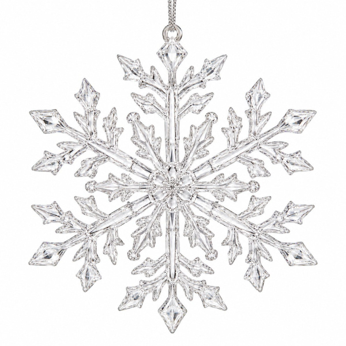 ADORNO NAVIDEÑO COPO DE NIEVE 15CM GM1304-2A-30