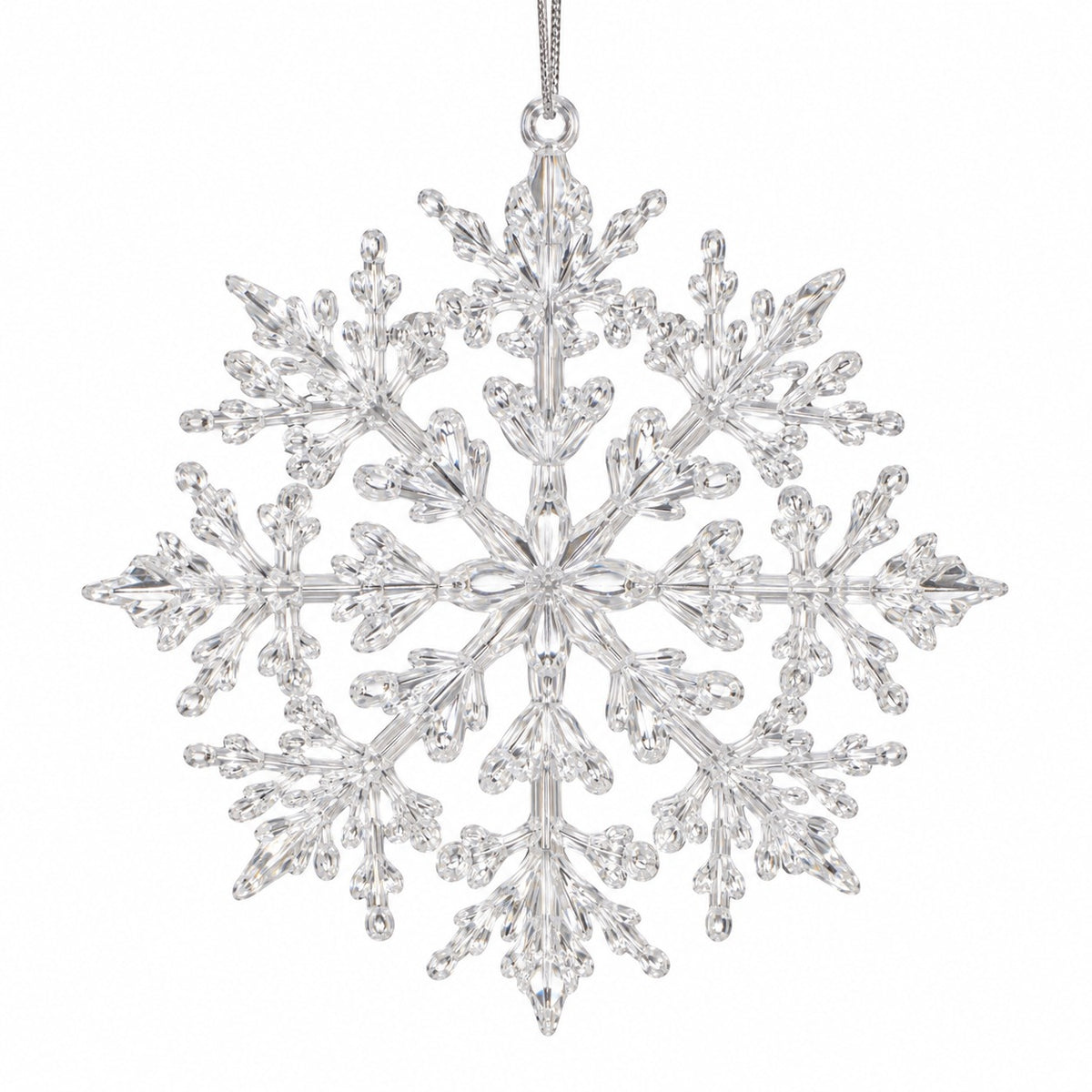 ADORNO NAVIDEÑO COPO DE NIEVE 15CM GM1304-2A-31
