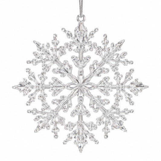 ADORNO NAVIDEÑO COPO DE NIEVE 15CM GM1304-2A-31