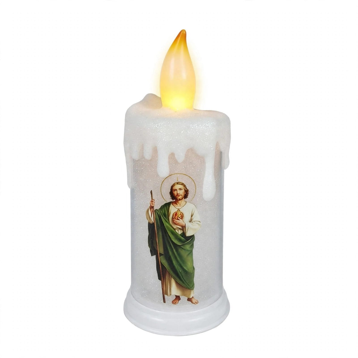 VELA LED SAN JUDAS O VIRGEN DE GUADALUPE GM1222-4G-64/65