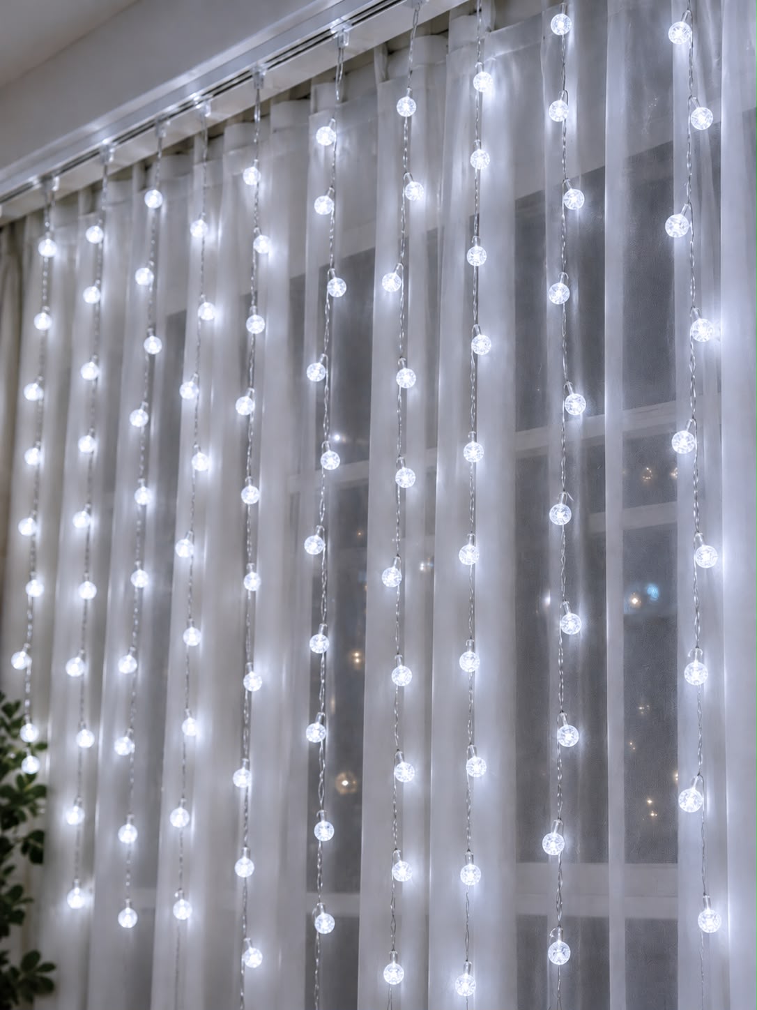 300L SERIE DE CORTINA CANICA MAGICA BLANCA 3x3MTS JL7300
