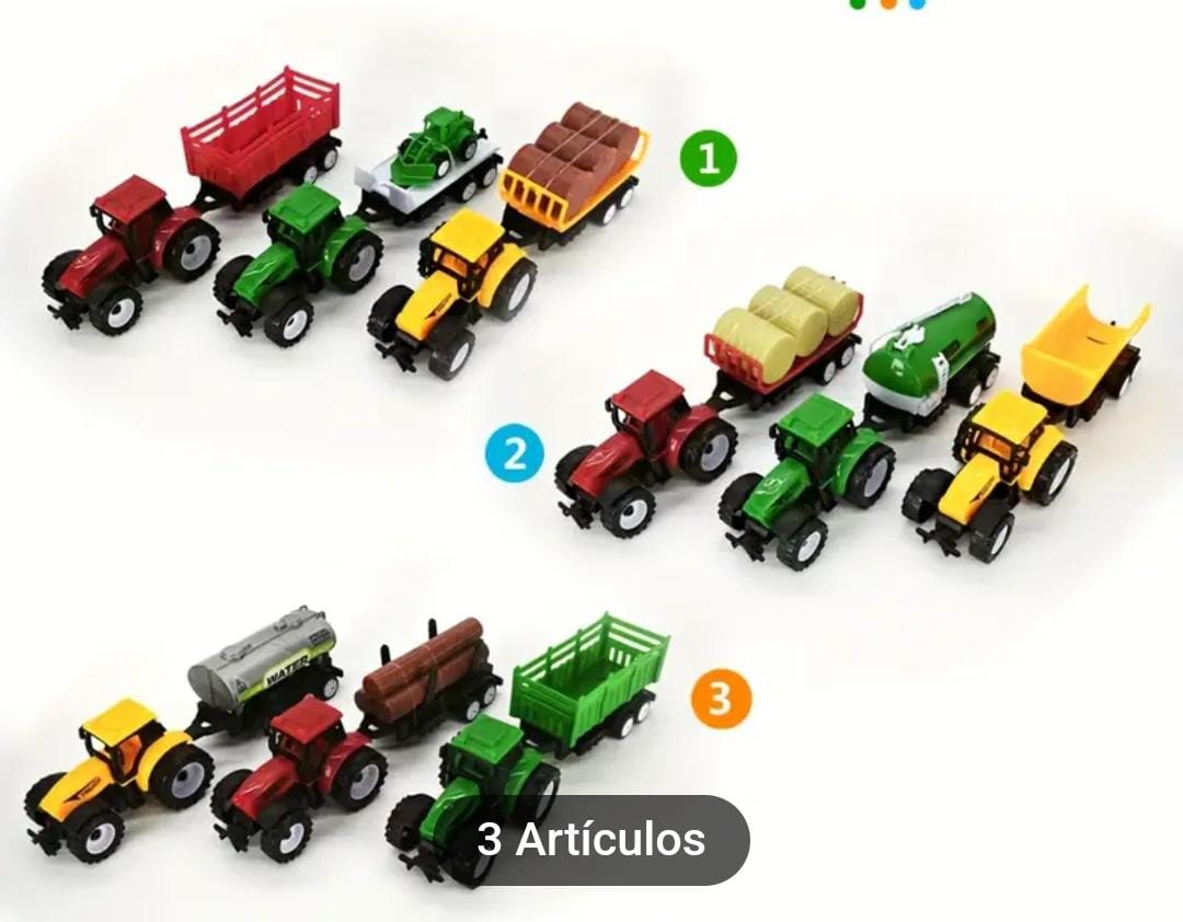 TRACTOR GRANJA 3PZAS