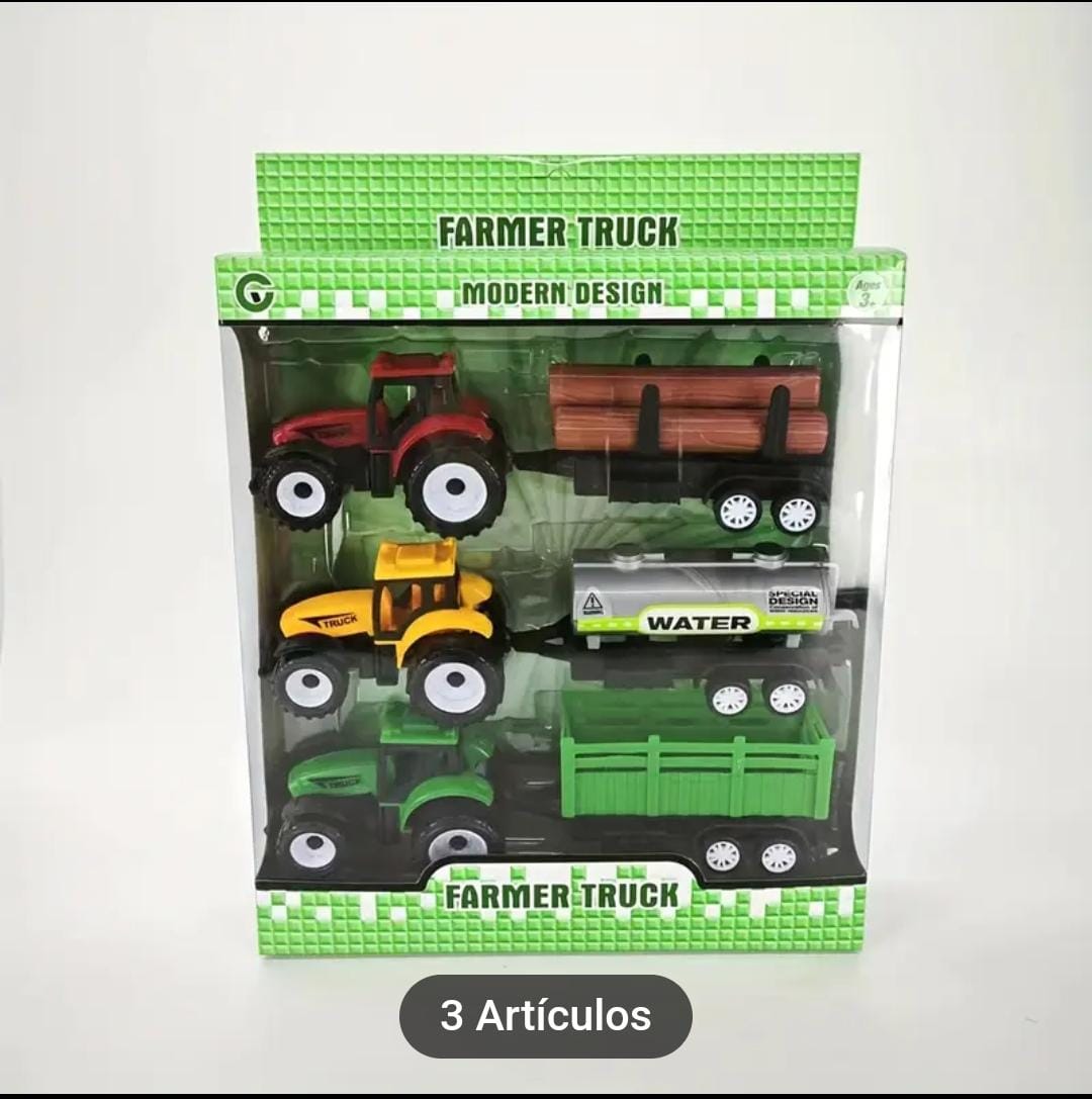 TRACTOR GRANJA 3PZAS