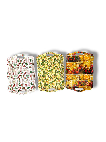BANDEJA RECTANGULAR NAVIDEÑA GZ-4993