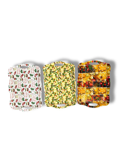 BANDEJA RECTANGULAR NAVIDEÑA GZ-4993