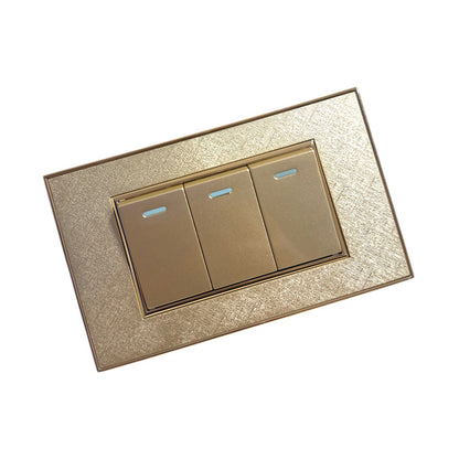 APAGADORES Y CONECTORES DORADOS