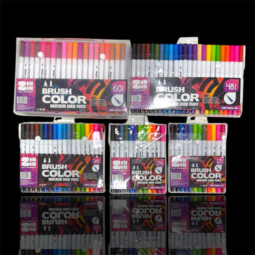 MARCADORES BRUSH COLOR DOBLE PUNTA
