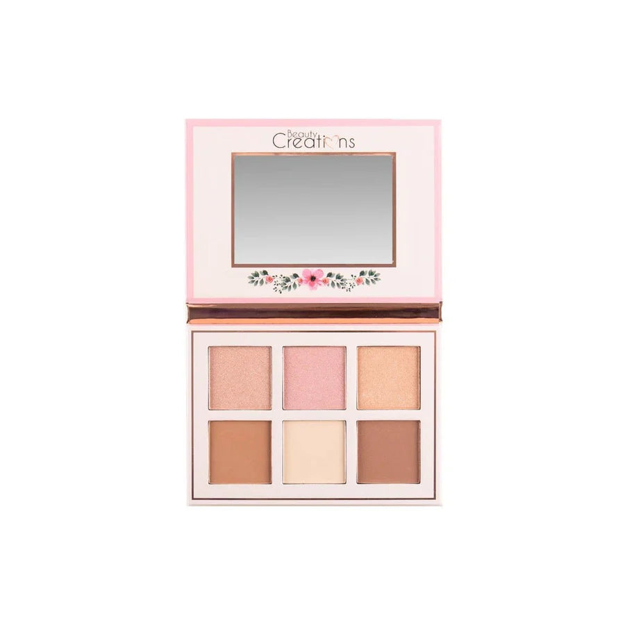 Floral Bloom - Paleta De Contorno E Iluminador - Highlight And Contour