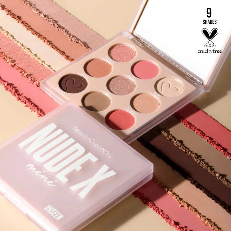 Nude X - Paleta De Sombras Mini - Unseen