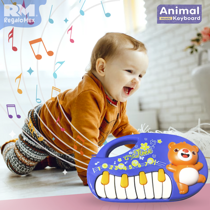 TECLADO MUSICAL ANIMALES KM26234(MTK036-1/MTK036-2)