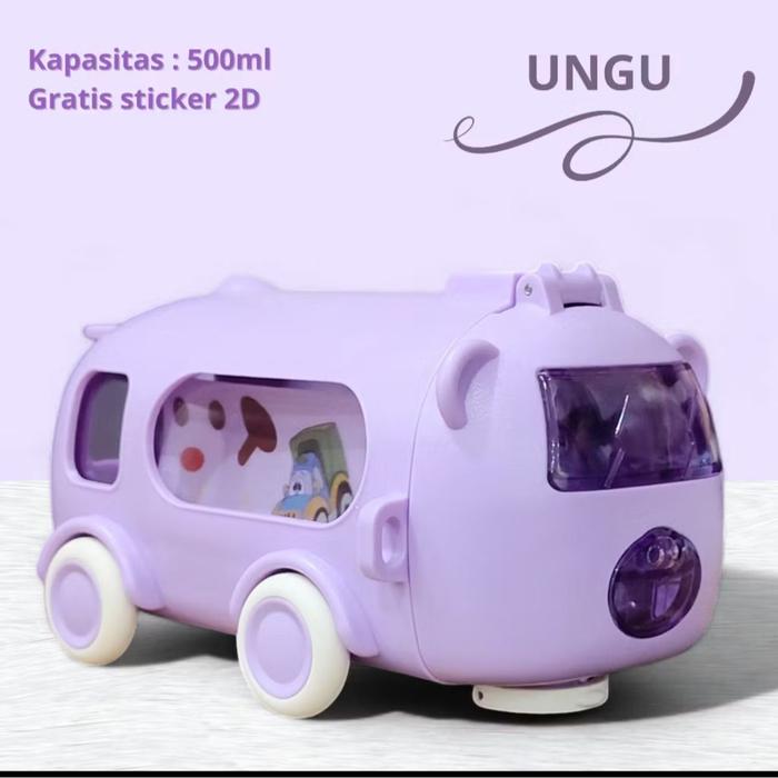 BOTELLA AUTOBUS OSO 500ML GM2008-2F-2
