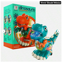 DINOSAURIO CON LUZ Y SONIDO GM1053-4D-145