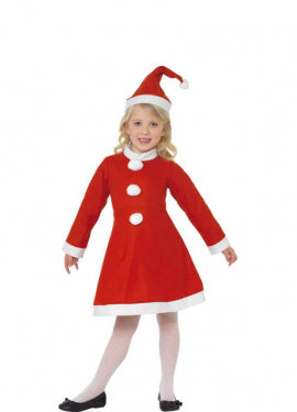 DISFRAZ SANTA CLAUS NIÑA GM690-6G-2