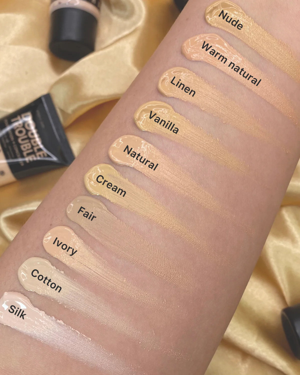 Base de maquillaje Double Trouble