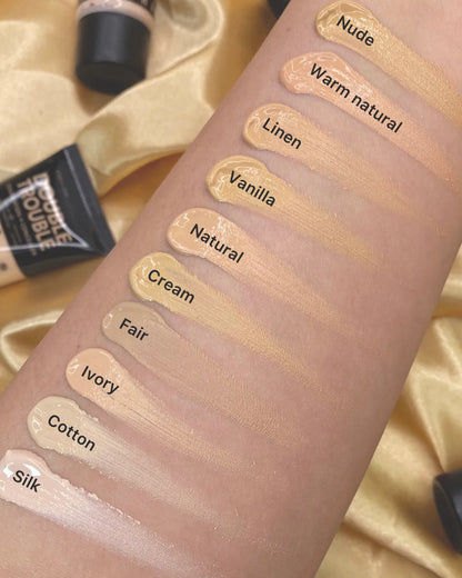 Base de maquillaje Double Trouble