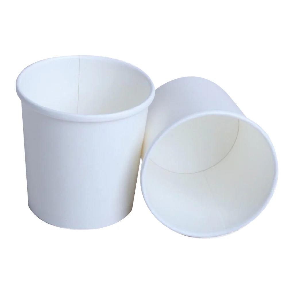 VASO BLANCO DE PAPEL C/TAPA