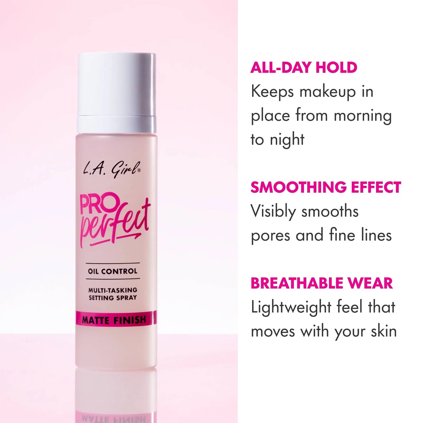 Spray fijador de larga duración Pro Perfect L.A. Girl – CasaGutza