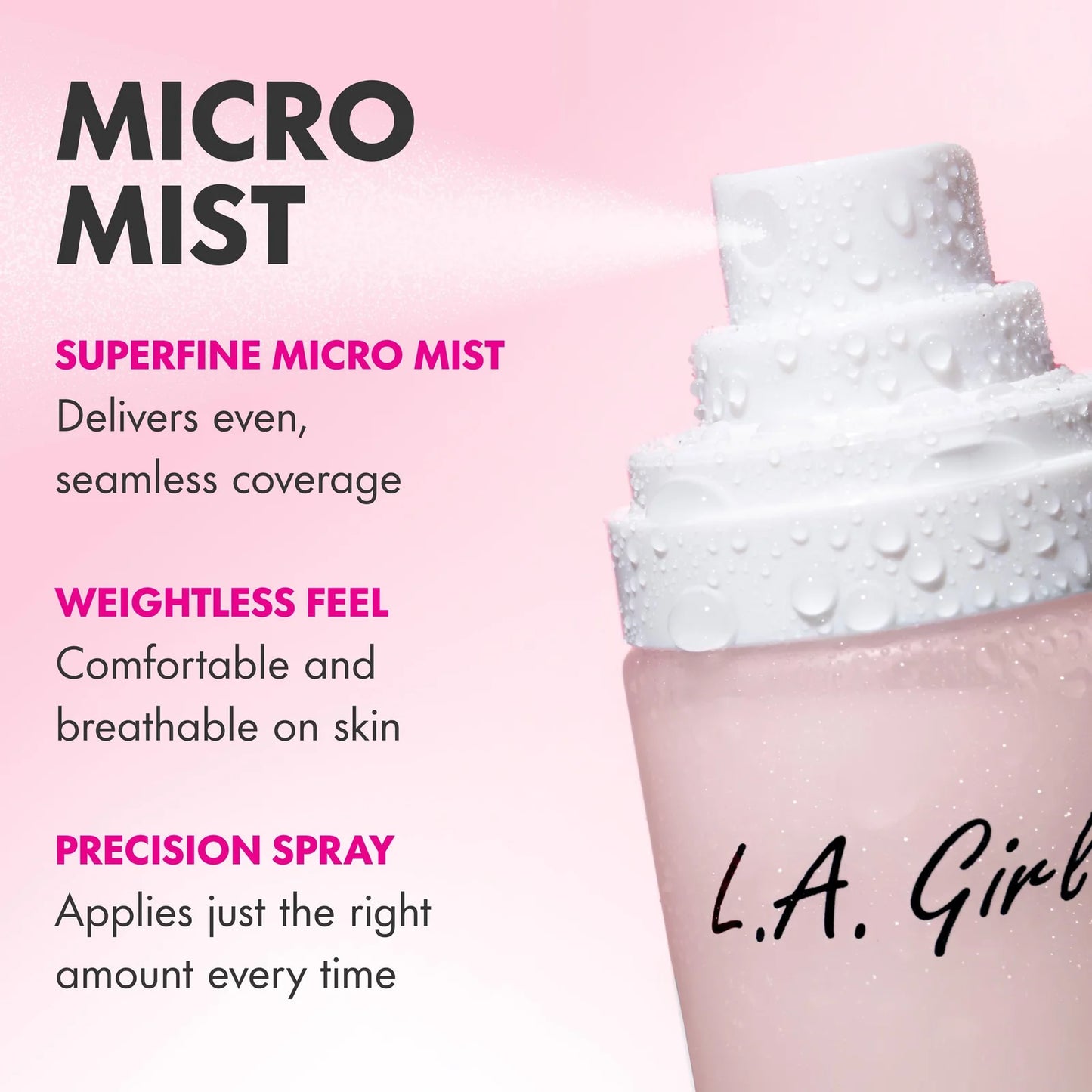 Spray fijador de larga duración Pro Perfect L.A. Girl