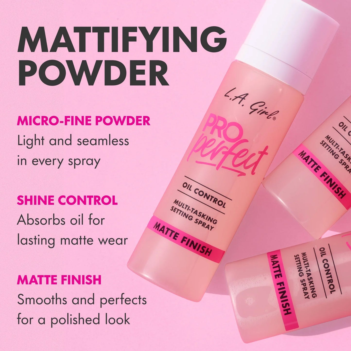 Spray fijador de larga duración Pro Perfect L.A. Girl
