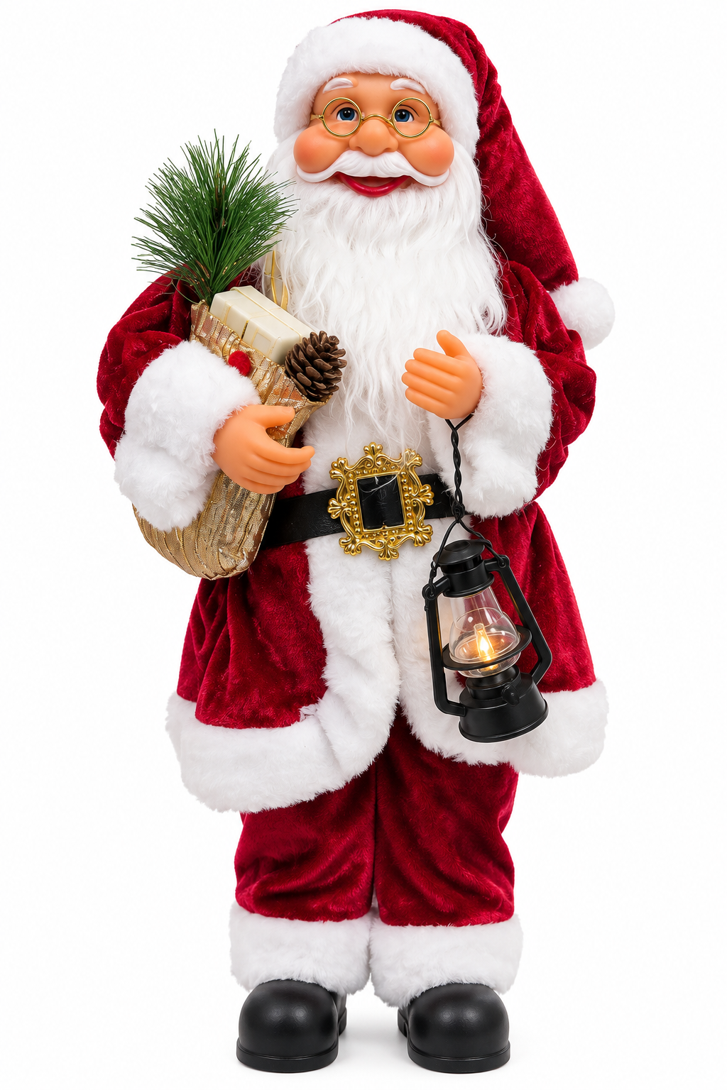 SANTA CLAUS C/SONIDO 45CM GZ-9916