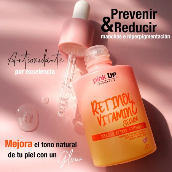 SUERO DE RETINOL 30ML PKSK08 PINK UP💖