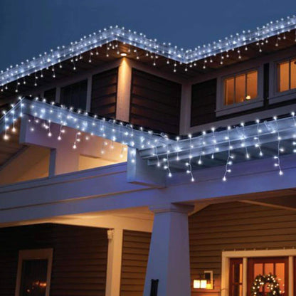 SERIE DE CASCADA LED´S MÁGICA TIRA BLANCA