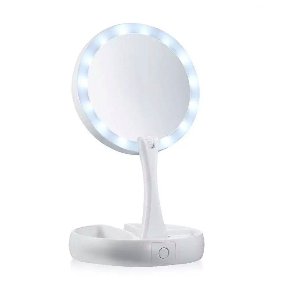 ESPEJO P/TOCADOR C/LUZ USB GZ-3961