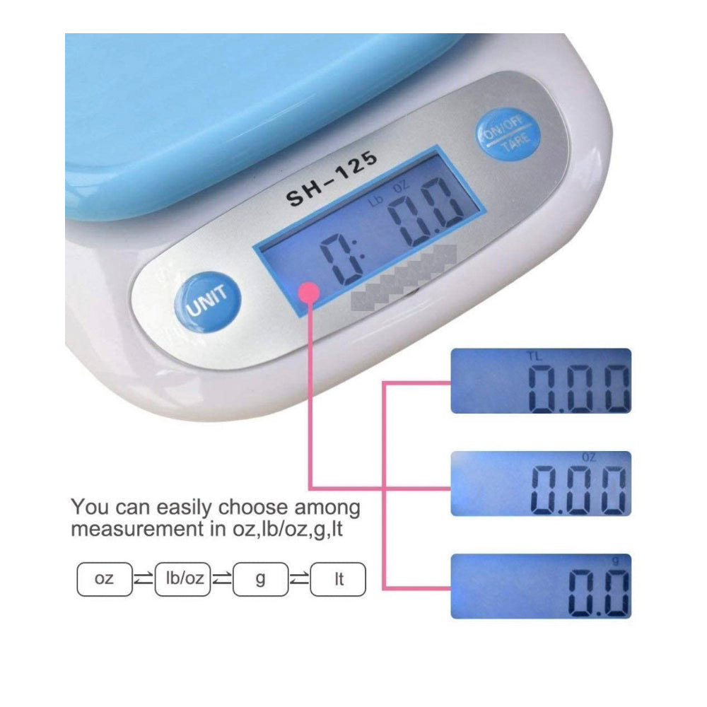 BASCULA DIGITAL 5KG GZ-1086