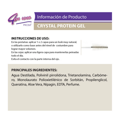 Crystal Protein Gel Prosa