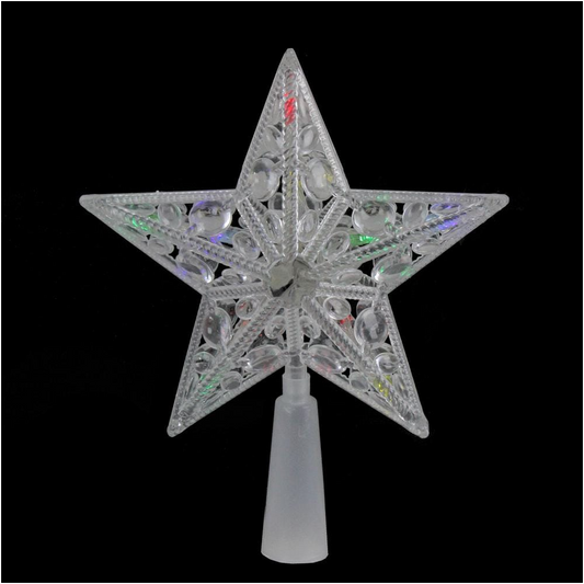Punta estrella led mágica con 50 luces