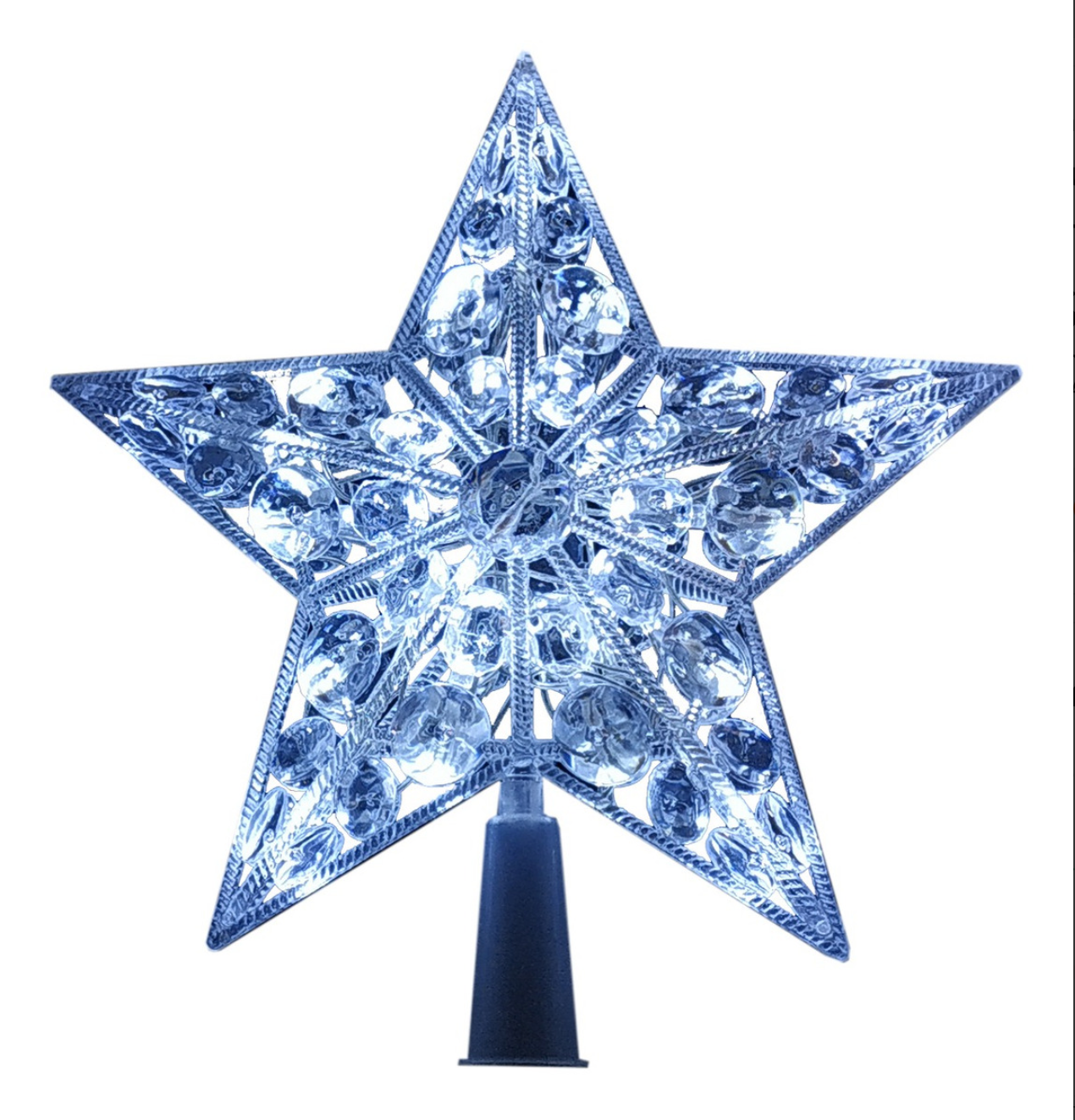 Punta estrella led mágica con 50 luces