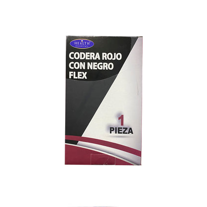 Codera rojo con negro flex