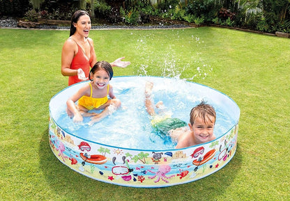 Piscina Rígida 1.52 Playa Divertida Intex