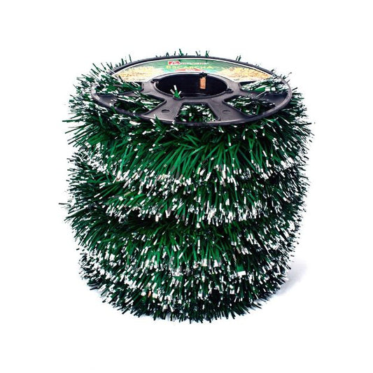 ROLLO ESCARCHA BOA VERDE C/BRILLOS  No.100 CON 20 M
