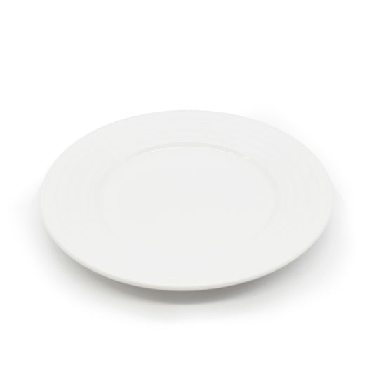 Plato para pastel blanco 8"