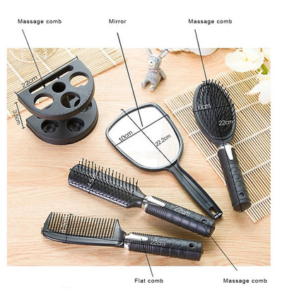 Juego de cepillos para cabello con base GM1-10G-4