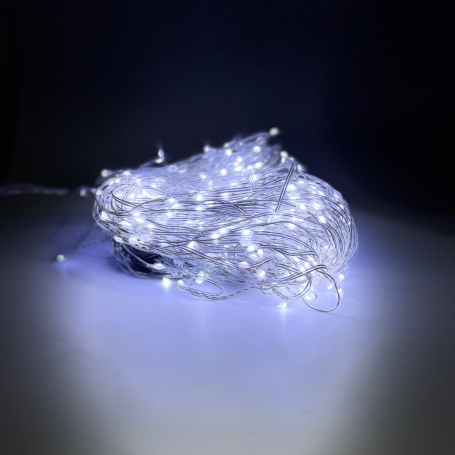 SERIE DE CASCADA LED´S MÁGICA TIRA BLANCA