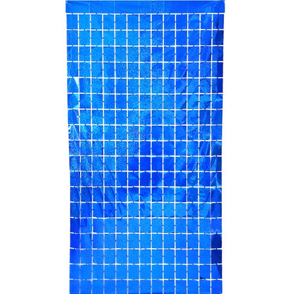 Cortina metálica Cuadrada Holográfica GZ-4519