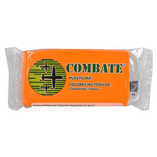 PLASTILINA COMBATE EN BARRA 140 GR COLORIM