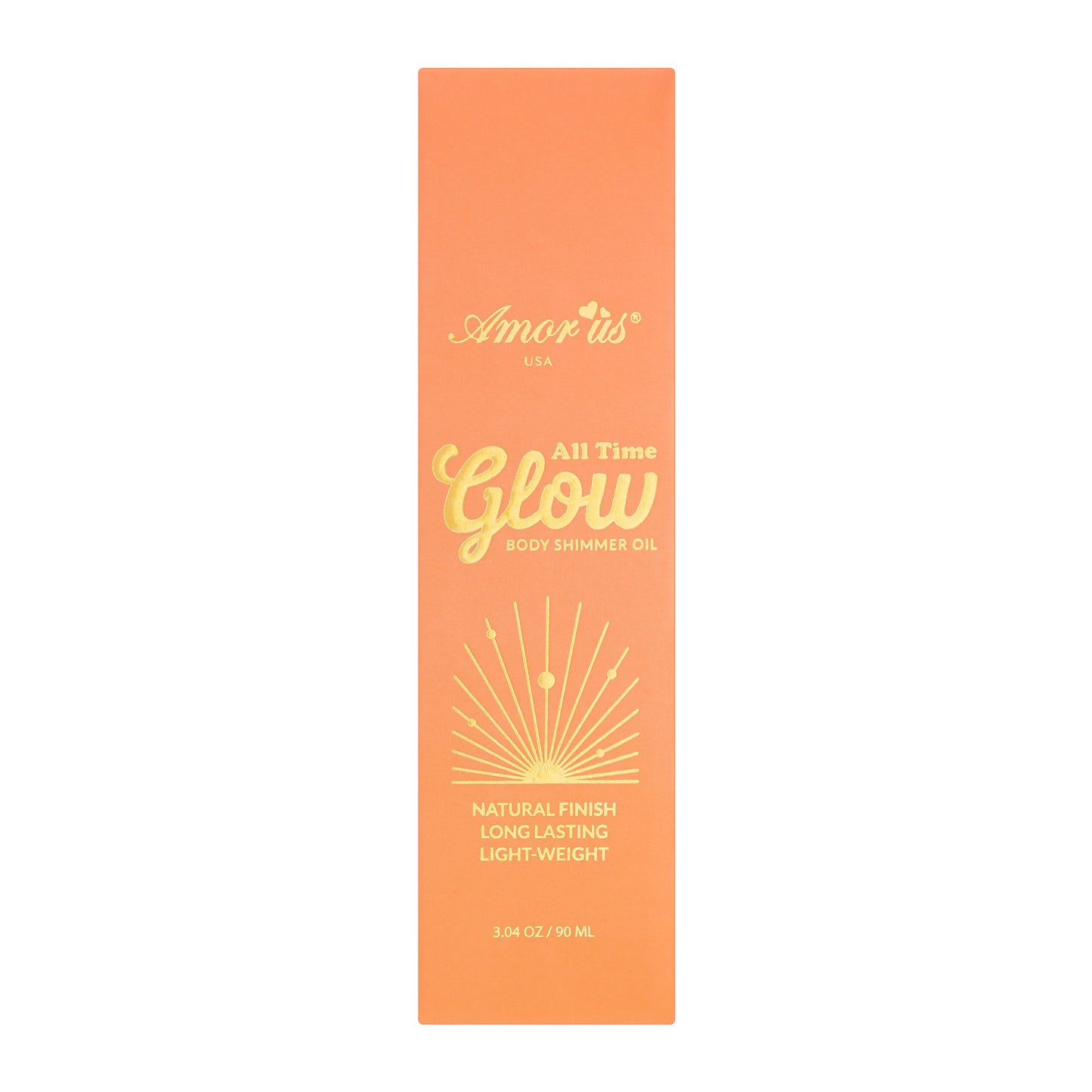 ACEITE CORPORAL SHIMER  ALL TIME GLOW AMOR  US
