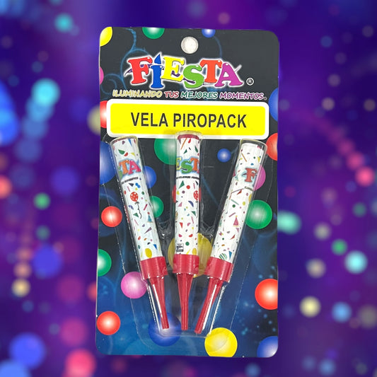 VELA PIROPACK 3 PZAS