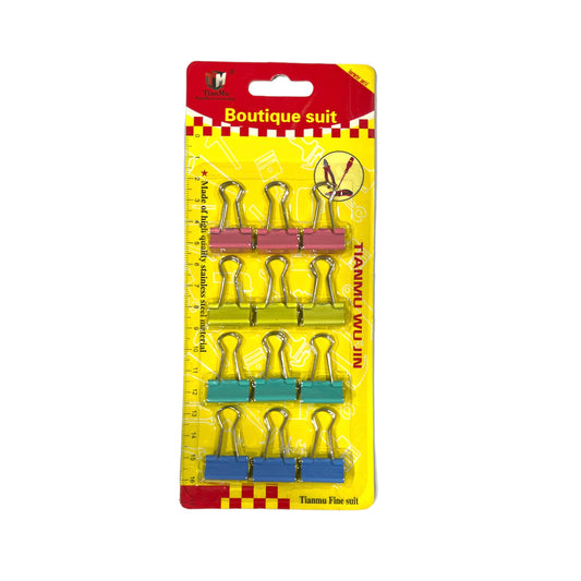 CLIPS PARA PAPEL CHICOS 12 PZAS GM831-1F-21