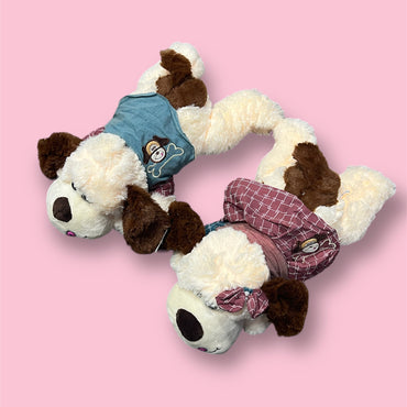 PELUCHE PERRITO ACOSTADO GZ-5566/7