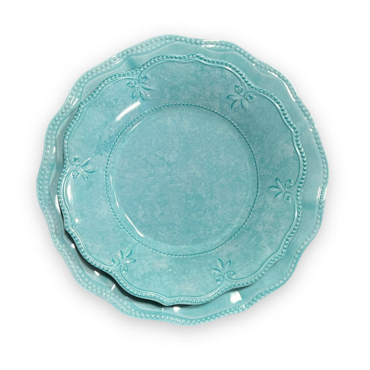 PLATOS DE MELAMINA FLOR GZ-5525-5526