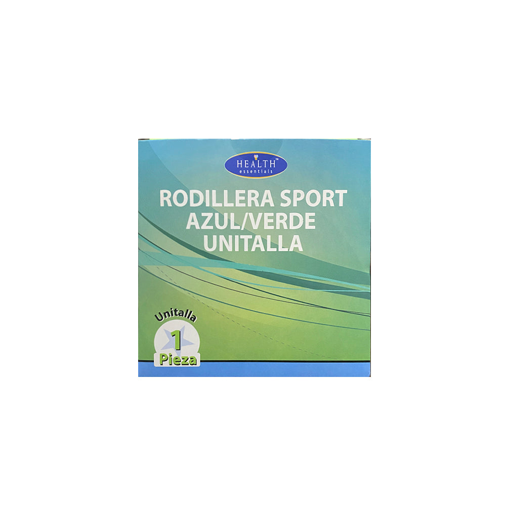 Rodillera sport azul/verde