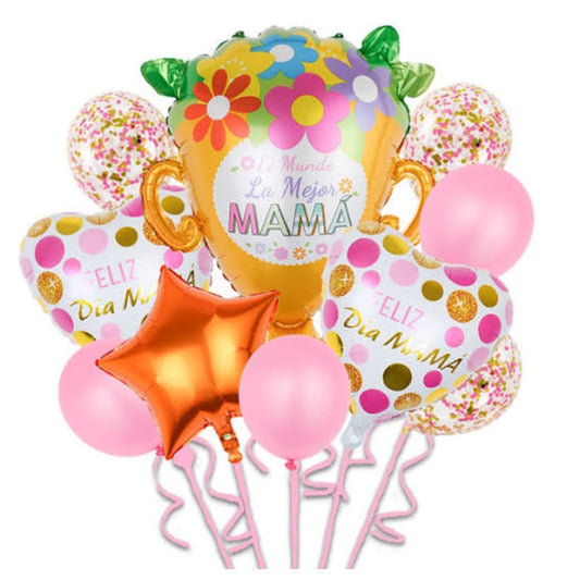 GLOBOS PARA DECORACIÓN DÍA DE LAS MADRES