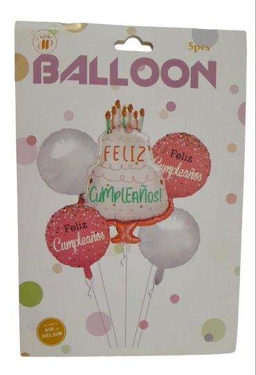 GLOBOS PARA DECORACIÓN DE CUMPLEAÑOS GZ-5724